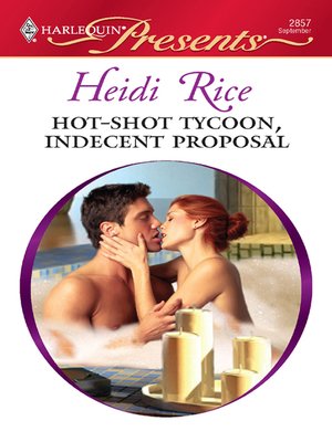 cover image of Hot-Shot Tycoon, Indecent Proposal
